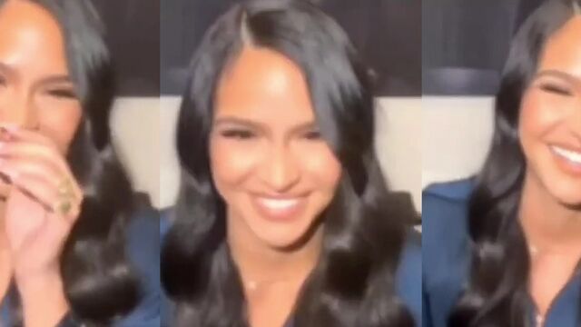 Hot porn star Cassie Ventura gets a cum tribute