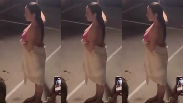 Billie Eilish shows off her big tits in a steamy bikini scene