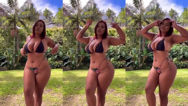 Busty Latina with huge tits gets her cleavage teased