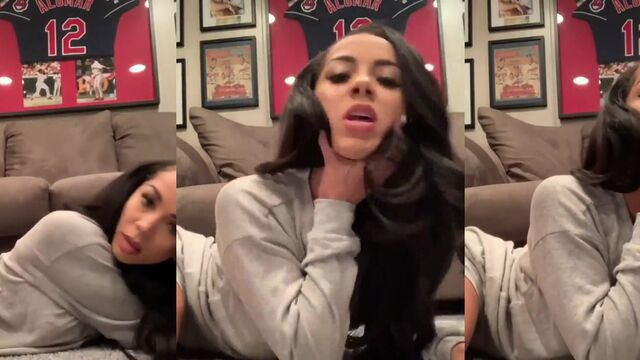 Thick booty Insta model throwing it back with intense passion