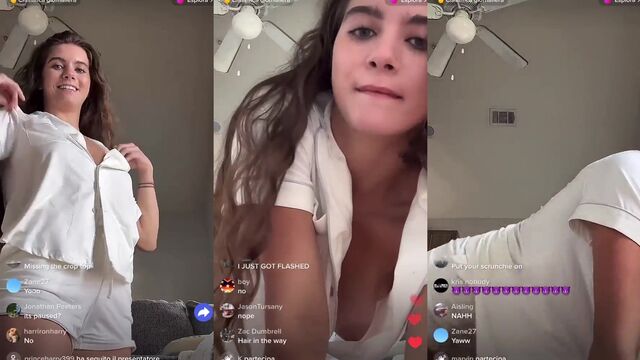 Hot babes show their best assets on IG Live