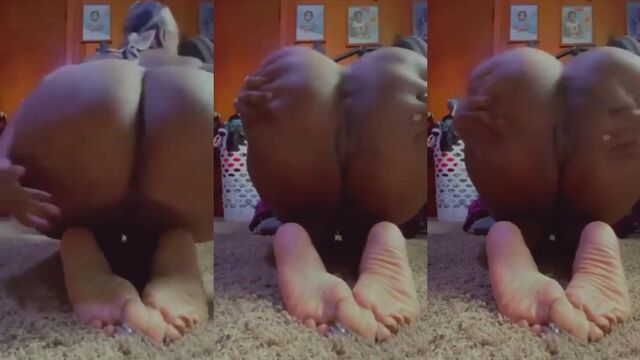 Juicy booty babe Kitana shows off her twerking skills on WhatsApp Facetime Shows