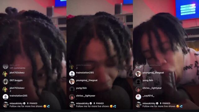 I'm famous for my juicy Instagram live videos, watch me now