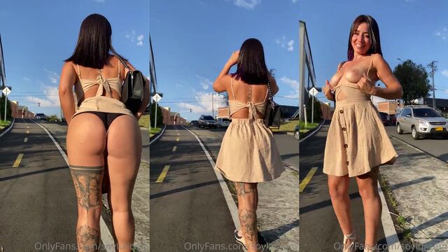 A sexy brunette from Argentina gets fucked hard in the forest