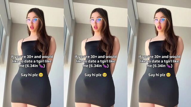 A gorgeous trans girl shows off her amazing big tits and sexy ass in a steamy scene