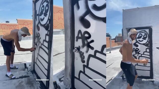 Noah Centineo shows off his huge cock and dick