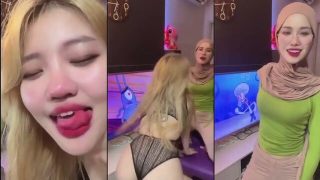 Hot Melayu babe gets naughty and does something daring with her mouth