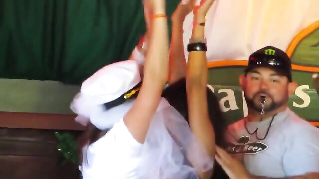 Shy girl gets drunk and flashes on GirlGoneWild