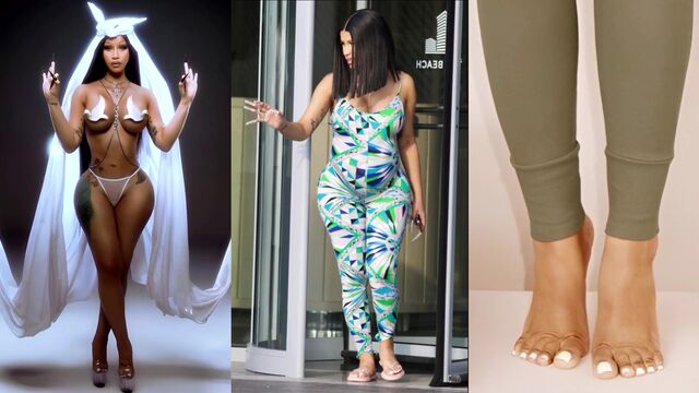 Foot-fetish celebration with sexy celebrity feet