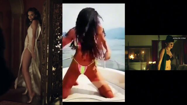 Celebrity Hannah John-Kamen gets her pussy fingered and fucked hard