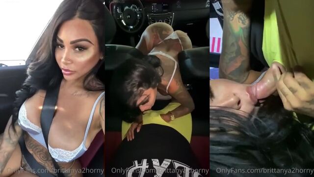 A big ass model riding a dildo and showing her feet