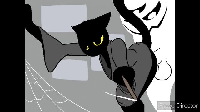 Furry students learn magic at the academy and show their skills