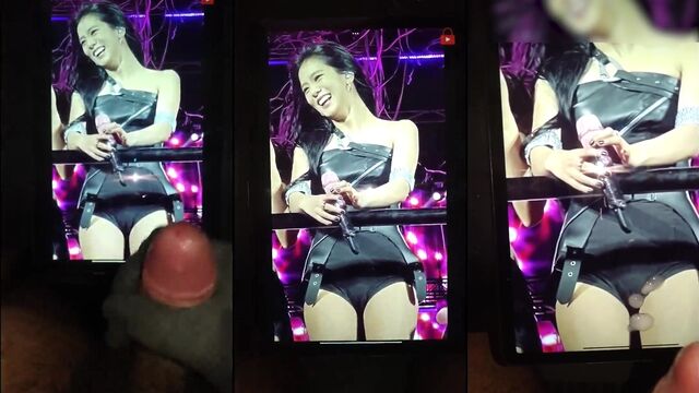 A tribute to Jisoo from Blackpink with a hot cum finish