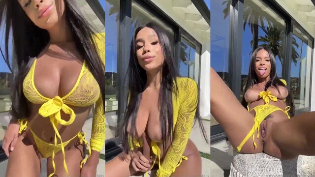 The hottest twerking video of a curvy model with a stunning ass