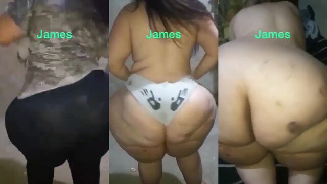 Fat SSBBW shakes her big ass and gets fingered in a steamy scene
