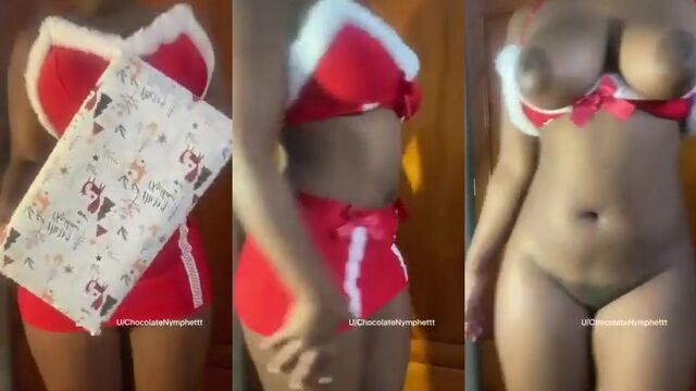 Thick teen reveals huge ebony tits after reddit challenge