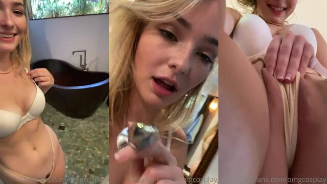 A sexy cosplay girl leaked her OnlyFans photos online