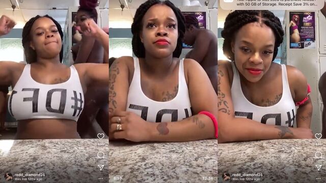 Shawty Redd twerks and shows her big booty on Instagram