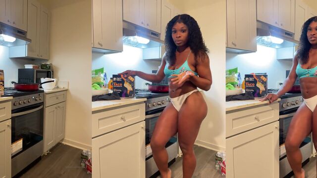 The fat ass of the young beauty is simply delicious