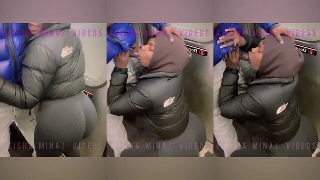Keisha Majer gets her head dripping wet with cum in this steamy scene