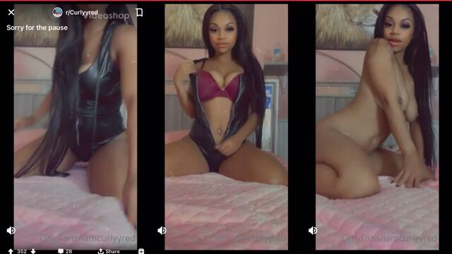 Black woman showcases her beautiful ass twerking skills