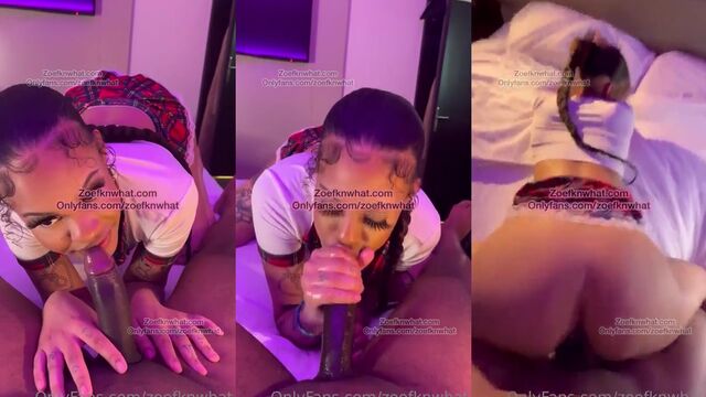 I met a baddie at the club and she deepthroated me with skill
