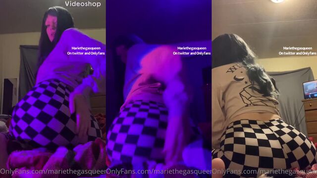 The girl is a true Gas Queen, even her mistress can’t resist her farts