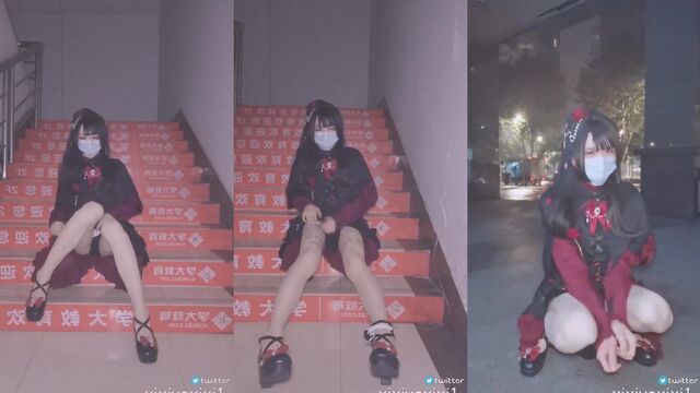Asian sissy gets a lot of cum after being fucked by daddy