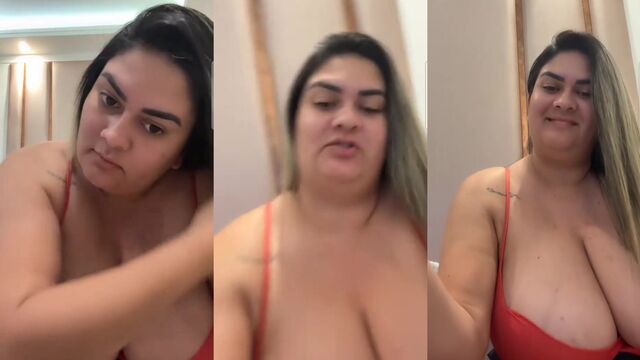 Peituda Manaus Jordana Araujo shows her tits on TikTok