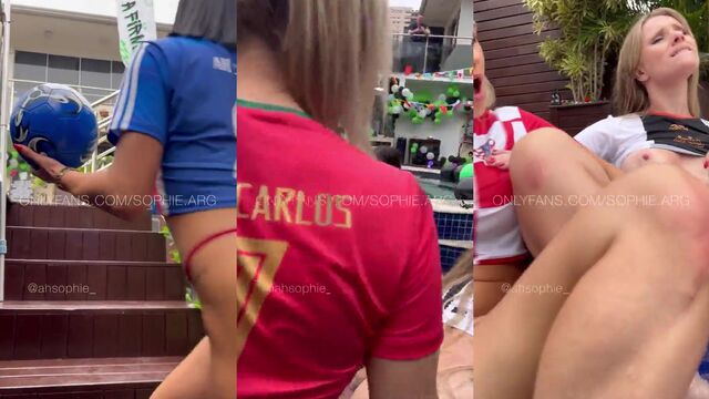 Two hot lesbians have fun and try not to cum alone