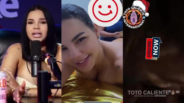 Vitaly Sanchez and Dominican presentadora Alofoke in a full pack leak