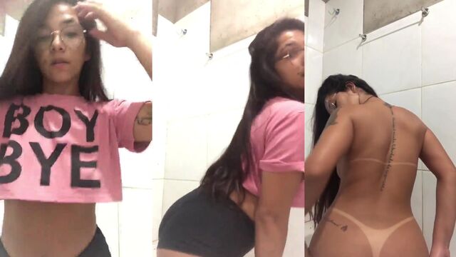 I realized my fantasy with the famous Brazilian youtuber Cris Akanbe