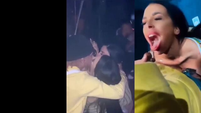 Celebrity foursome gets soaked in a wild and wet session