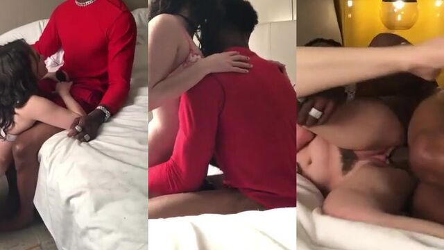 A white bunny gets fucked by a BBC in this hot video