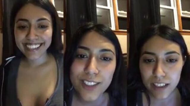 A Mexican girl gets fucked during a hidden livestream