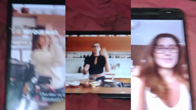 Paola Carosella makes a cum tribute with her sweet milk