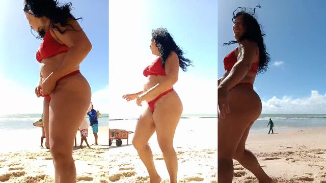 Brazilian milf Dinha fucks like a real gostosa on YouTube