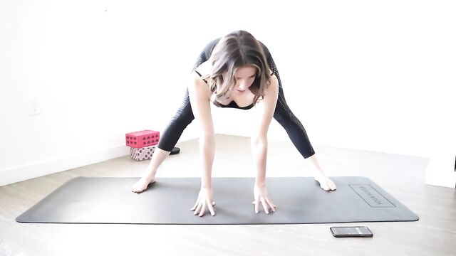 Yoga and strip tease go hand in hand with a great body
