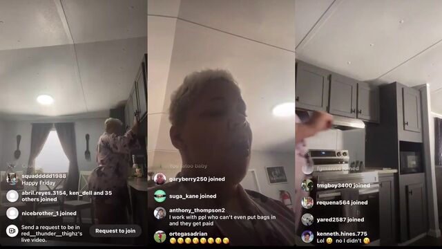 JuicyBomshell shows off her fat pussy and big ass