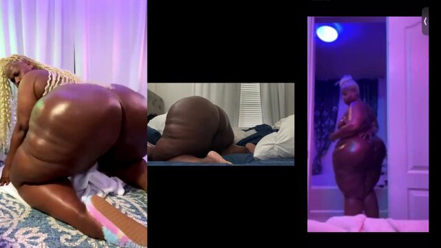 African Ssbbw Queen Moans Bouncing Big Tits And Clapping Her Big Fat Black Ass