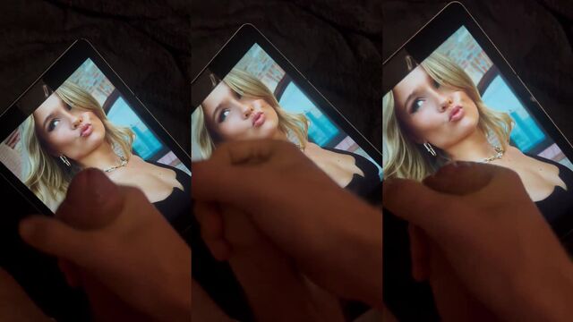 Mikkey Kimmeney’s cum tribute to her favorite Dutch guy