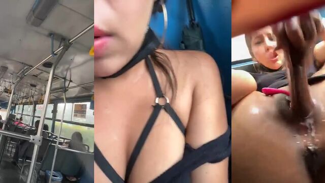 Masturbating on the bus is not a good idea