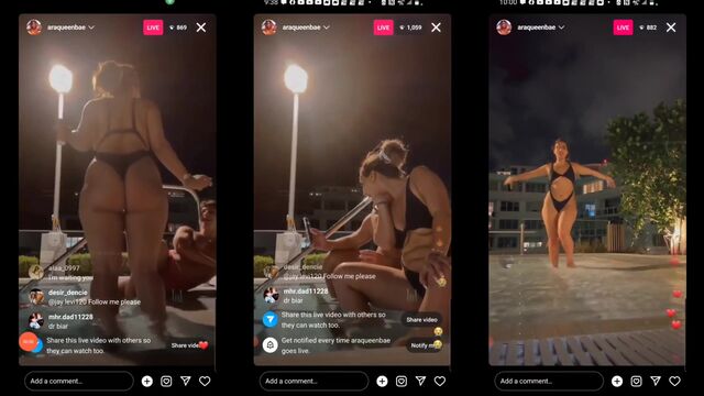 IG model showcases her juicy booty for the first time