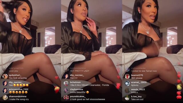 A sexy celebrity got her nipple out while dancing on Instagram