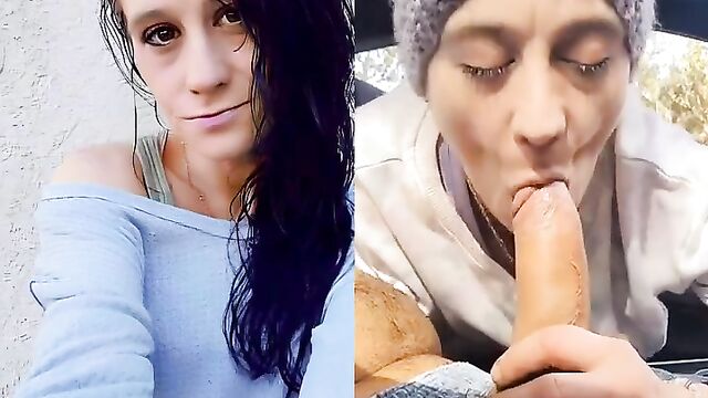 Smoking crack and getting fucked by a cheap whore