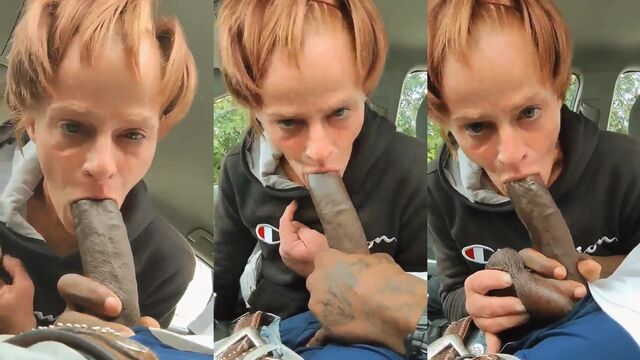 I caught a guy in my car with his dick out, so I sucked it!
