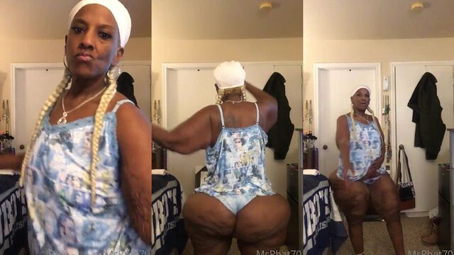 A man slapped and sucked the saggy tits of a hot ebony MILF