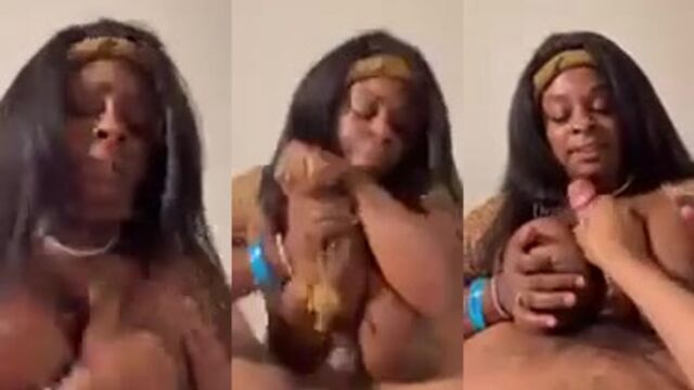 Amateur paws wife tittyfucks and sucks BBC with intense passion