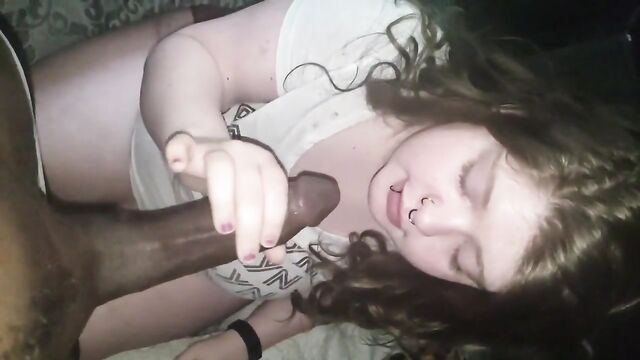 Fat BBW girl enjoys getting fucked by BBC in various positions