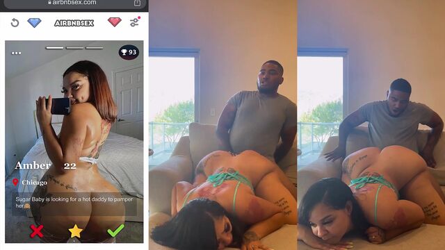 A Latina with a big ass enjoys intense sex with BBC